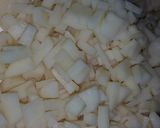 A picture of step 1 of Sausage Potato and Cheese Enchiladas.