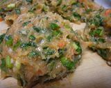 A picture of step 3 of Healthy Japanese-style Hamburger Patties with Chives.