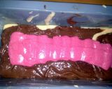 A picture of step 3 of Sig's Neapolitan Marbled Cake.
