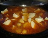 A picture of step 7 of low fat lamb goulash.