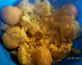 Egyszerű szilvás gombóc recept fázis 2 fotója