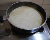 A picture of step 3 of Mango Kesari.