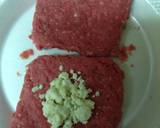 BlueCheese Stuffed Cheeseburger Grilled Cheese recipe step 3 photo