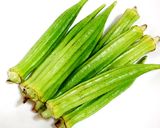 A picture of step 1 of Sambal okra.