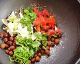Chana salad chaat recipe step 1 photo
