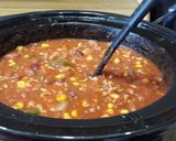 A picture of step 7 of Turkey Chili.