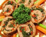 A picture of step 7 of Italian Rolls with Aussie Beef.