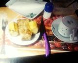 A picture of step 9 of (HoneyPancakes)and Ripe bananas.