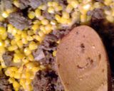 A picture of step 1 of sausage add corn casserole.