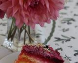 A picture of step 8 of Shuba (Russian Layered Salad with Beets).