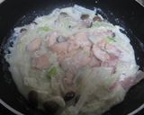 A picture of step 4 of Salmon & Chinese Cabbage Gratin Soup.