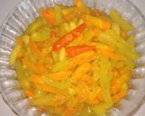 Foto langkah ke 6 dari resep Acar Kuning Mentimun Wortel ala Menu Kondangan.
