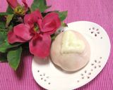 A picture of step 8 of Super Easy! Red and White Heart Manju (Steamed Buns) for Valentine's Day.