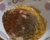 A picture of step 2 of Fried Deviled Eggs.