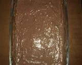 A picture of step 5 of Chocolate Biscuit pudding.