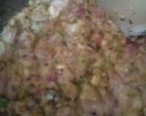 A picture of step 1 of Spinach corn curry with cream.