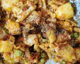 A picture of step 10 of Aloo gobhi.