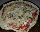 A picture of step 6 of Las Vegas Supreme Pizza.