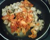A picture of step 2 of Kid-friendly Pork and Kimchi Stir-fry.
