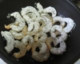 A picture of step 3 of Kids Will Eat it All! Mayonnaise Shrimp for Bento or Dinner.