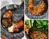 Gambar langkah 3 resipi SAMBAL Ayam Penyet.