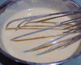 A picture of step 5 of Basque Cheesecake.