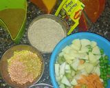 मिक्स वेज चटपटा दलिया (Mix veg chatpata daliya recipe in Hindi) रेसिपी चरण 2 फोटो