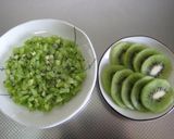 A picture of step 1 of Rice Flour Yogurt Cake with Kiwi.