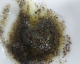 A picture of step 1 of Chicken breast with honey garlic sauce.