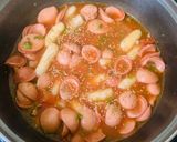 Hình bước làm 6 của món Tokbokki làm từ cơm nguội