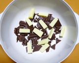 A picture of step 1 of Easy Gâteau au Chocolat in the Microwave.
