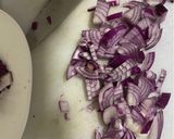 Foto del paso 1 de la receta: Tartitas de cebolla colorada y puerro #Mercado