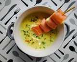 Zellerkrémleves sonkás mozzarellával 👌 recept fázis 8 fotója