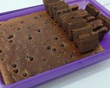 Foto langkah ke 5 dari resep Lapis Milo Chocochip.
