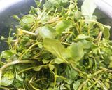 Hình bước làm 1 của món Canh cải xà lách xoong(món chay)
