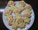A picture of step 9 of Witzy (from Suzy's Zoo) Cookies.
