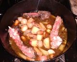 A picture of step 3 of Left over prime rib stew.