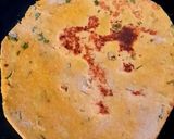 A picture of step 5 of Makki Methi Paratha With Turnip And Kohlrabi Stir fry.