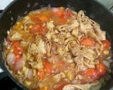 A picture of step 4 of Pork And Tomato Stew.