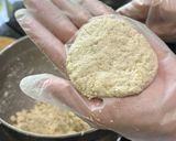 Hình bước làm 3 của món Chả cốm chay