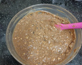 A picture of step 7 of Date, Walnut & Mocha Slice.