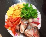 Hình bước làm 1 của món Canh chua đầu cá