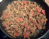 A picture of step 4 of Pinky's Quinoa Stuffed Bell Peppers.