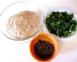 A picture of step 1 of Chocolate Cookies with Lots of Fresh Mint.