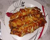 Foto del paso 7 de la receta: Canelones de espinaca, pollo, jamón, queso, ricota
