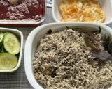 Gambar langkah 6 resipi Nasi Lemak Daun Lemuni.