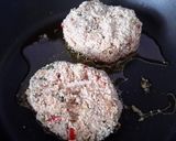 A picture of step 5 of Sig's Leek and Sweet Pepper Crab Cakes.