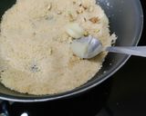 A picture of step 3 of Semolina Modak.