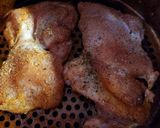 A picture of step 3 of Crispy Air Fryer Chicken Thighs.