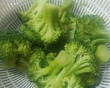 A picture of step 1 of Cheese Fondue-Style Dressing.